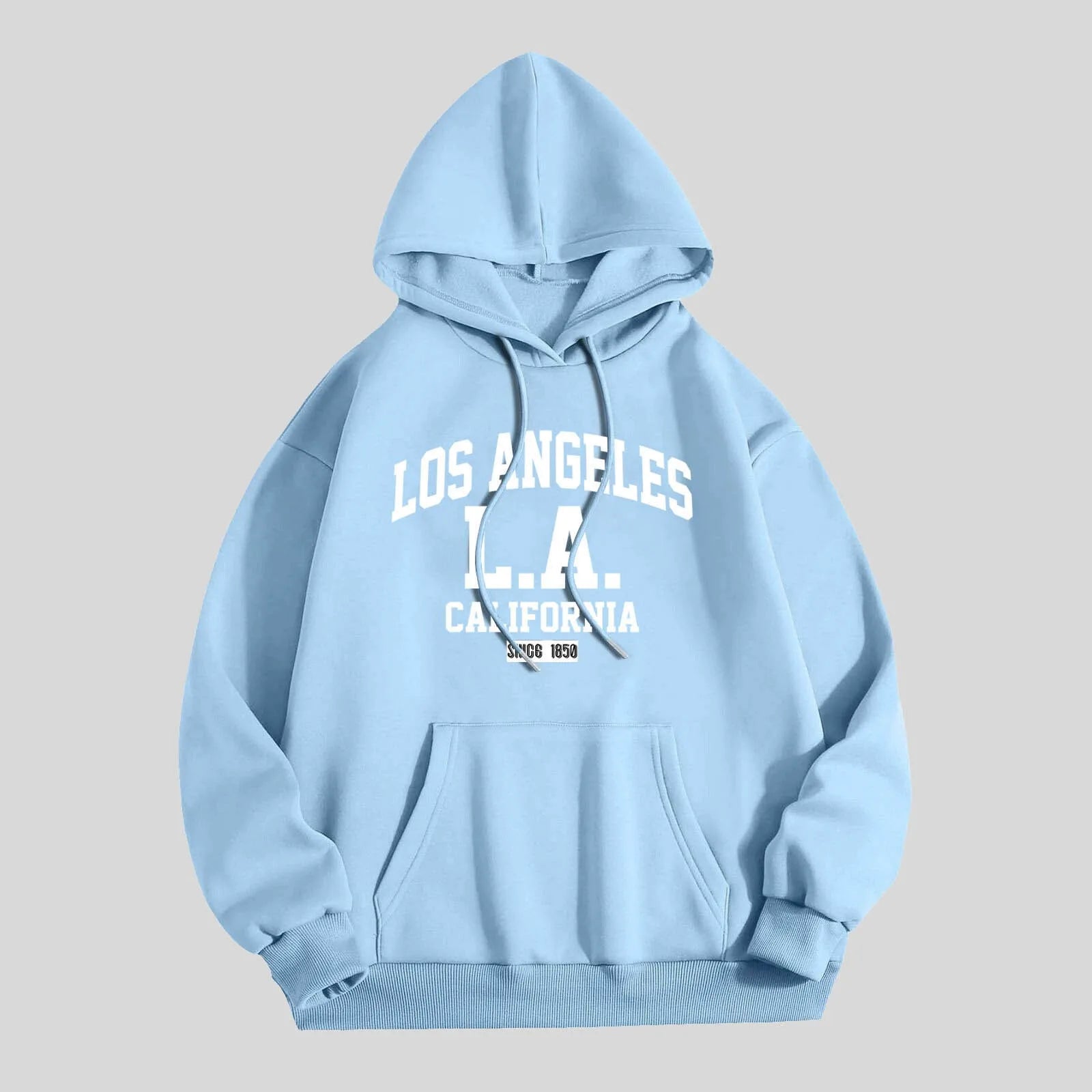 Brushed Letter Hoodie